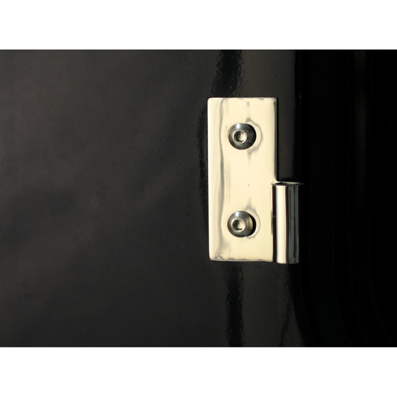 Jeep Wrangler Door Hinge Kit - Front - Rugged Ridge - Mirror Finish - Stainless Steel - `87-`06